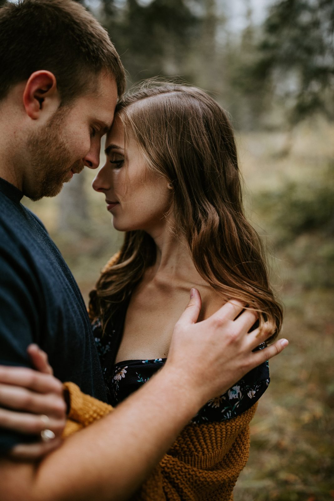 Molly + James //Canmore Adventure Session // Canmore Alberta Engagement ...