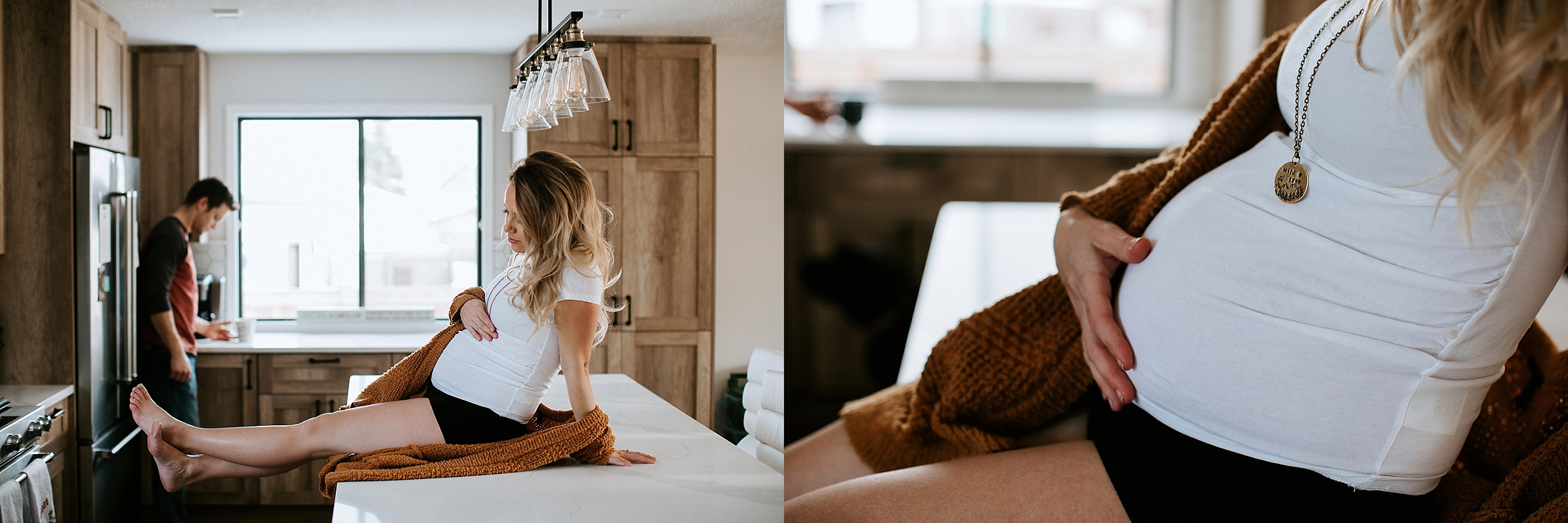 Kristy + Chris // In home Maternity session – Baby Mac // Edmonton ...
